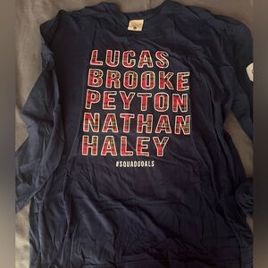 One Tree Hill Jadelynn Brooke Navy Long Sleeve Shirt